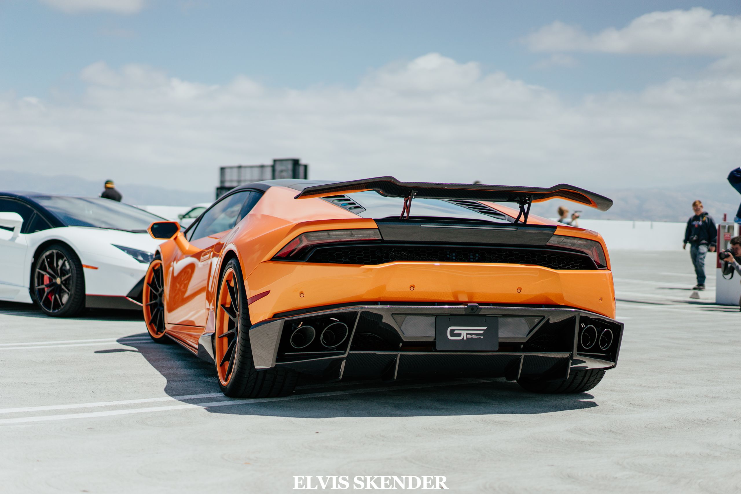 Громкий Lamborghini Huracan с выхлопом IPE от GT Auto Concepts